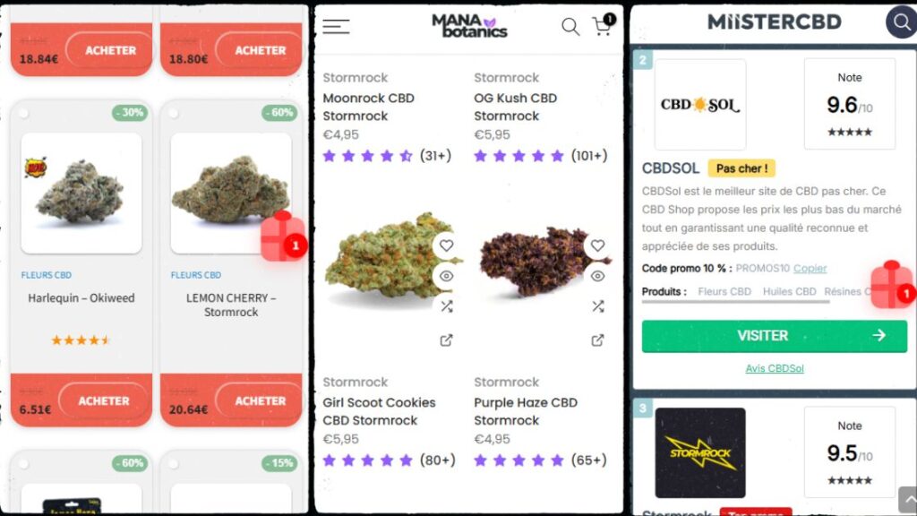 Les meilleurs sites pour comparer les produits et marques de CBD en 2025