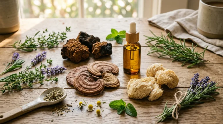 champignons médicinaux CBD bien-être
